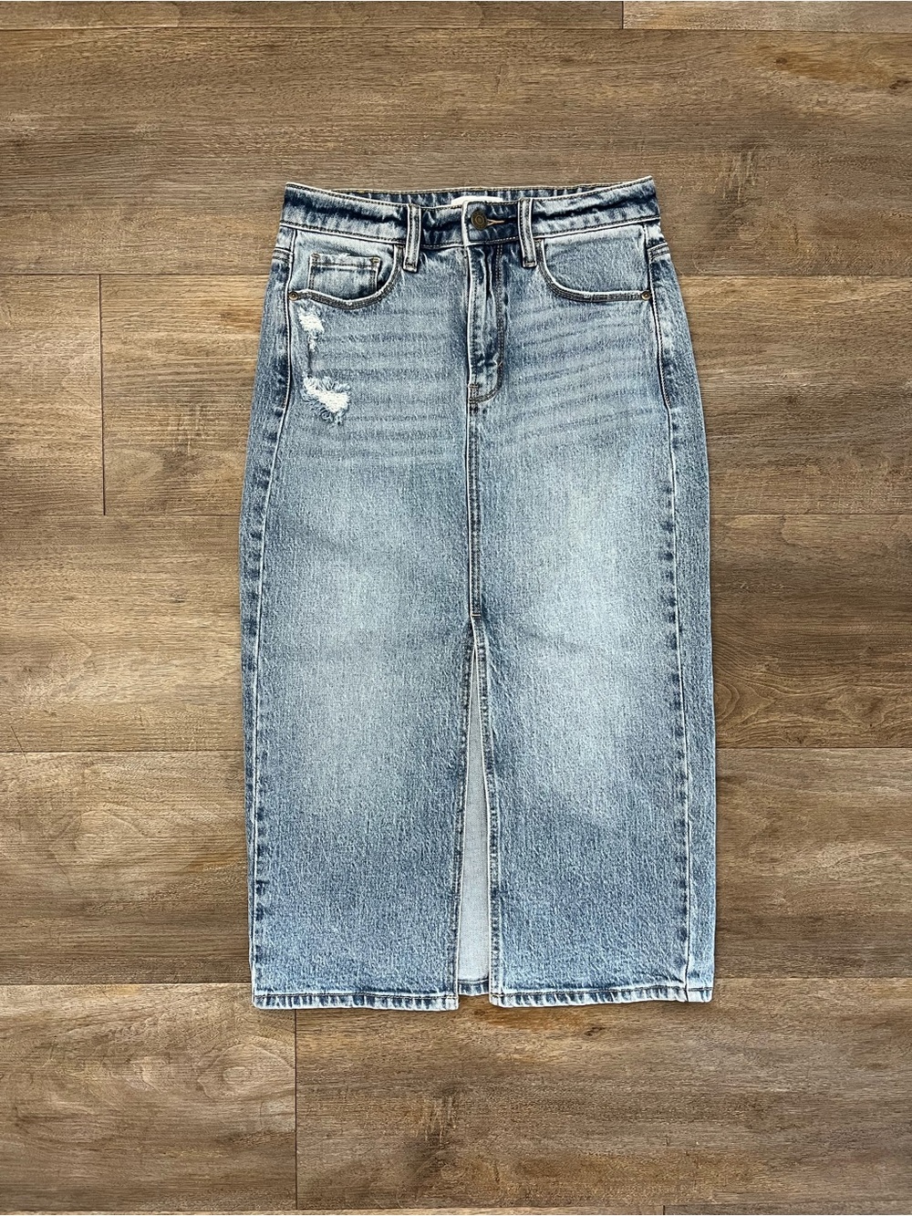 Windsor Light Blue Denim Skirt